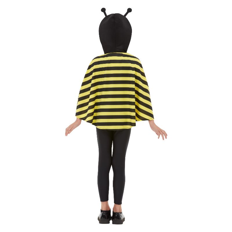 Bumblebee Hooded Cape Black & Yellow Child_2