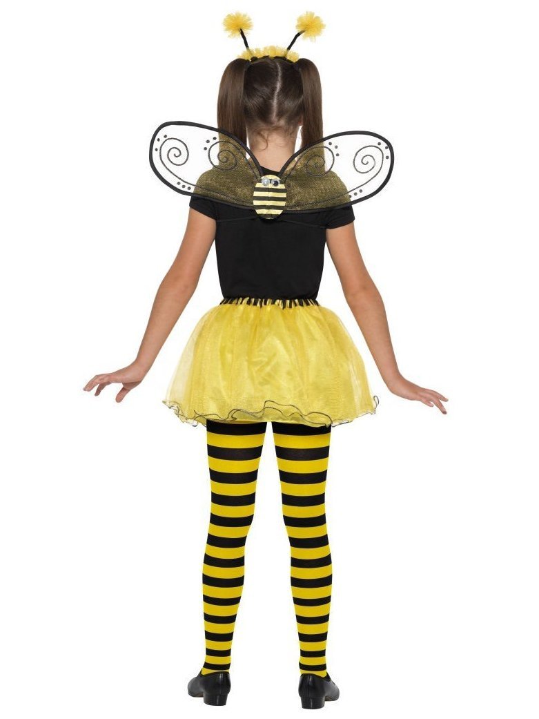 Bumblebee Kit Child Black Yellow Tutu Wings Headband_2