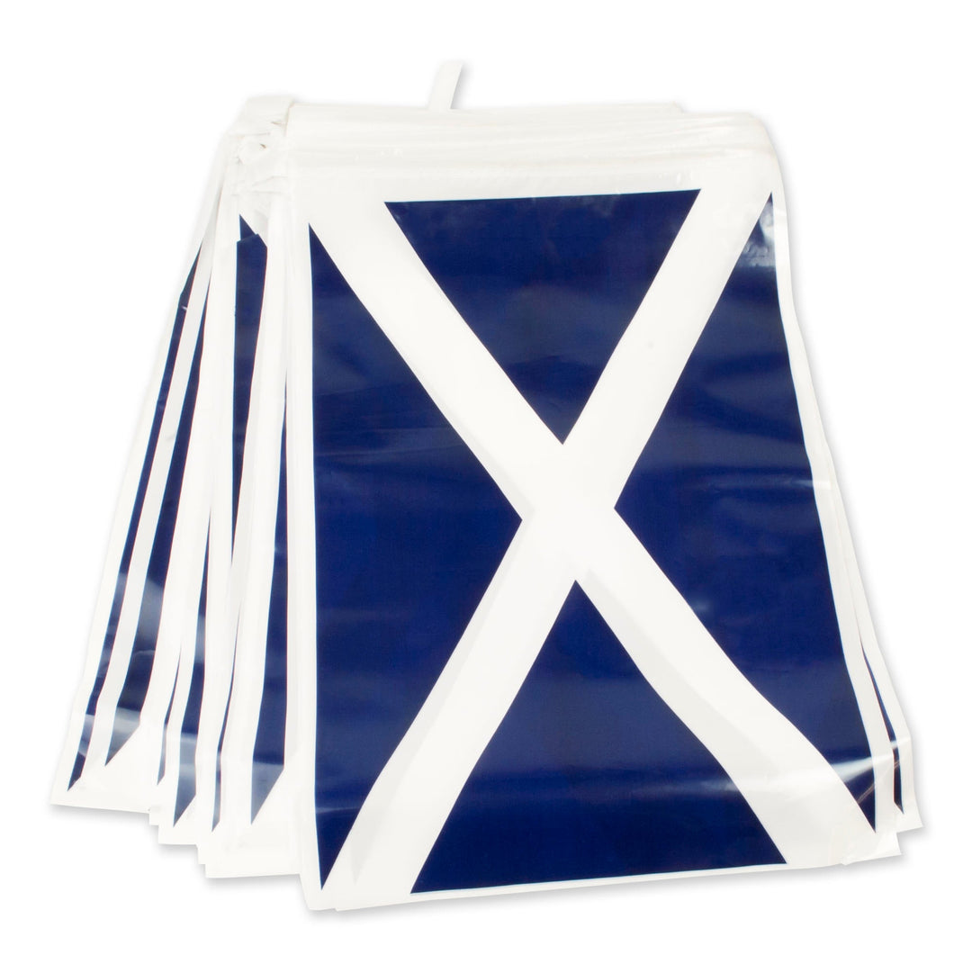 Bunting Scotland 7m 25 Flags Party Goods Unisex_1