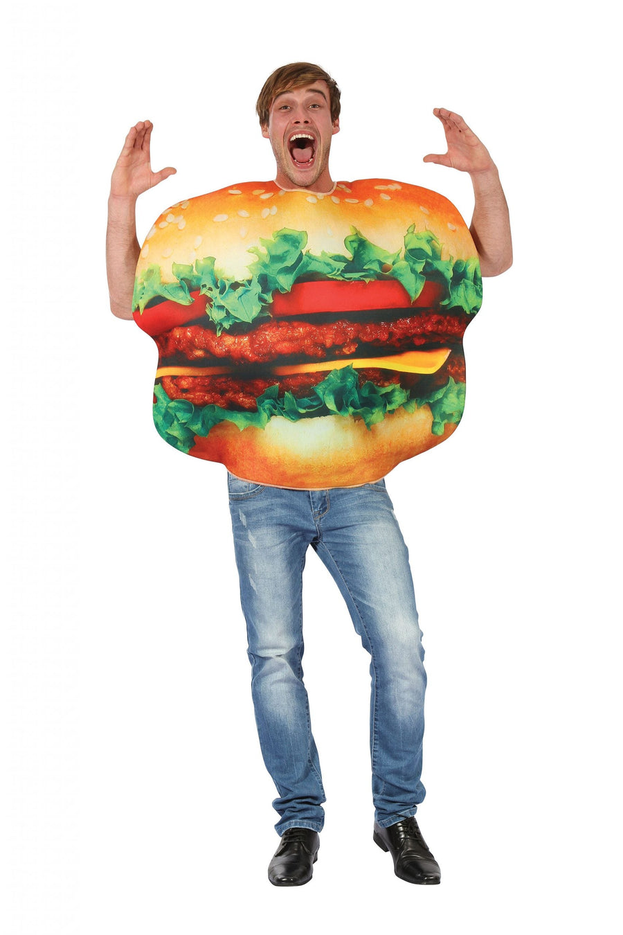 Burger Costume Adult Male_1