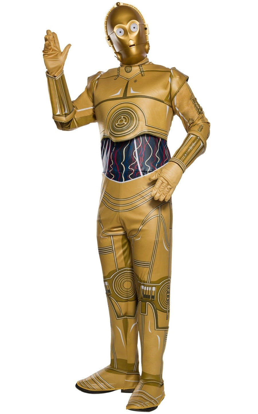 C3PO Costume Adult Star Wars Gold Droid_1