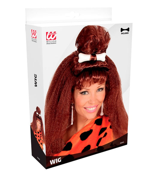 Prehistoric Wig With Bone - In Box