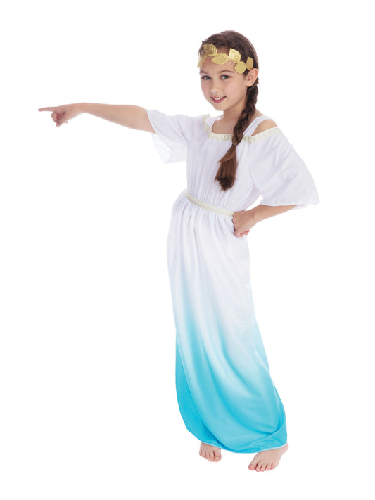 Roman Goddess Childrens Costume 2