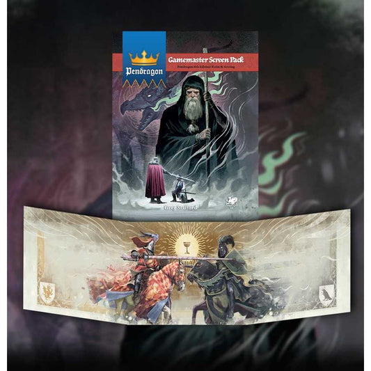 Gamemaster Screen Pack Pendragon Roleplaying Game by Chaosium 2