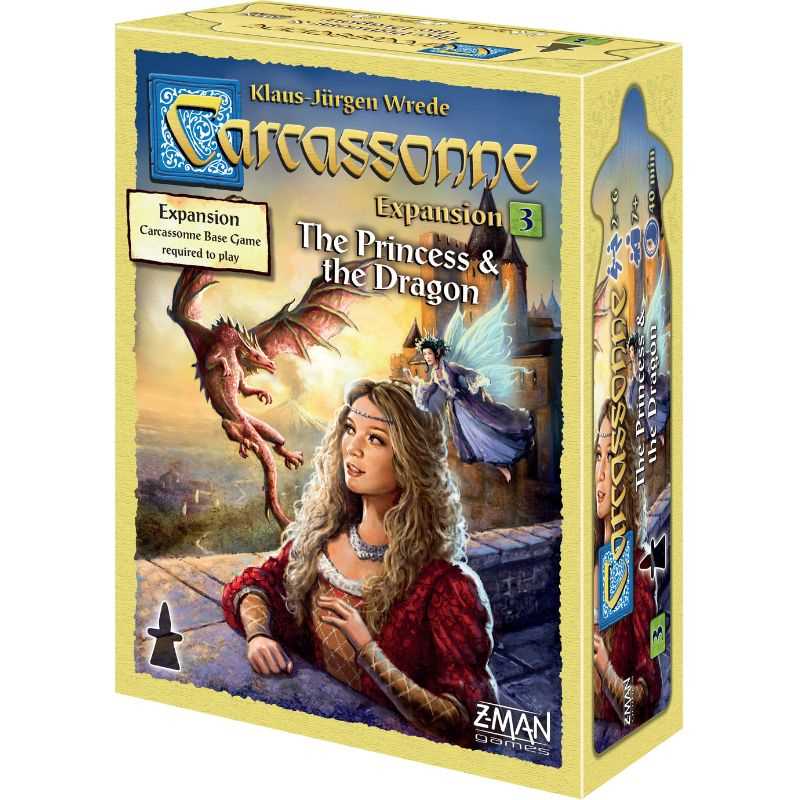 Carcassonne: The Princess and the Dragon (Expansion 3)