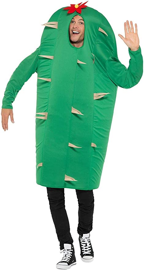 Size Chart Cactus Costume Adult Green One Size Tabard