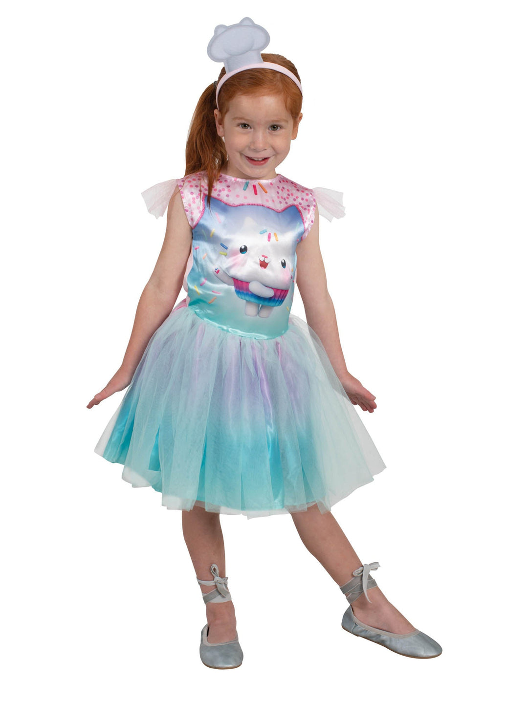 Cakey Cat Tutu Dress Gabbys Dollhouse Girls Costume_1