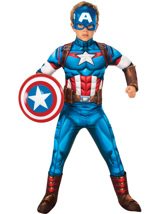 Captain America Child Costume Deluxe 2