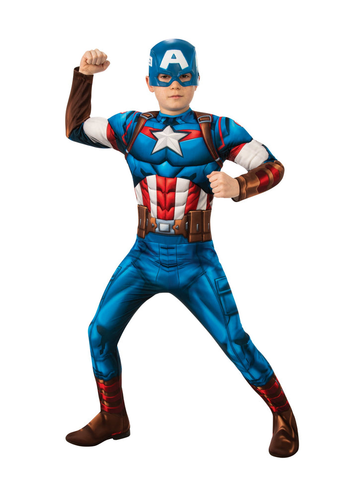 Captain America Child Costumes Classic Avengers Look_1