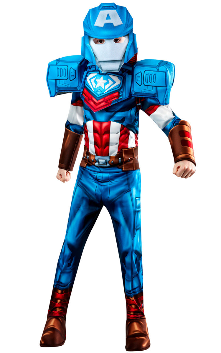 Captain America Mech Strike Boys Costume Captain America Mech Strike Boys Costume