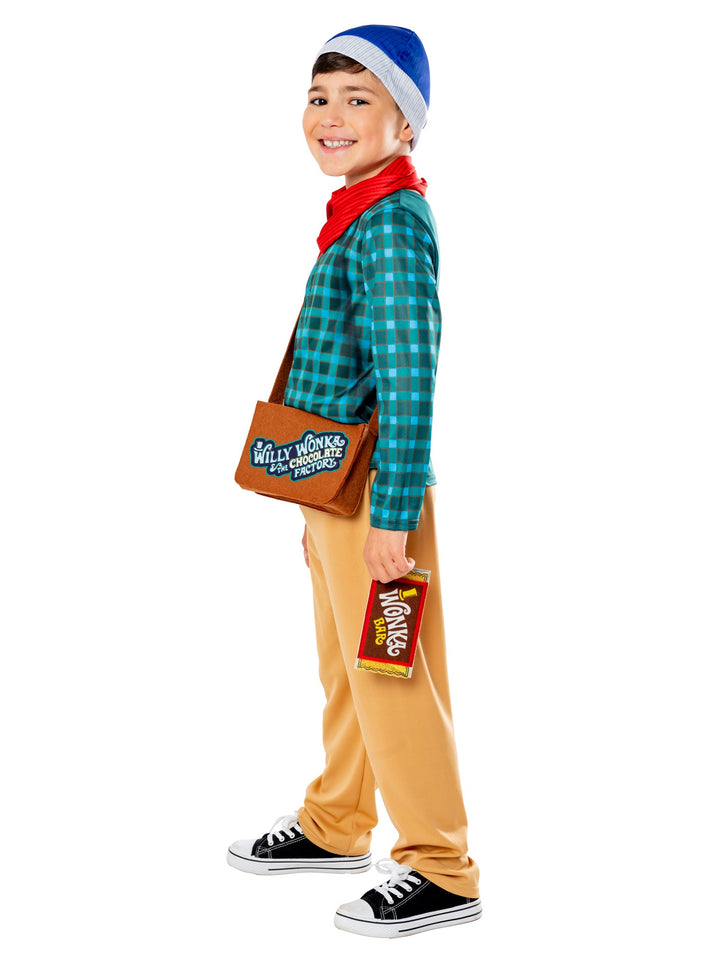 Charlie Bucket Kids Costume Willy Wonka Boy_3