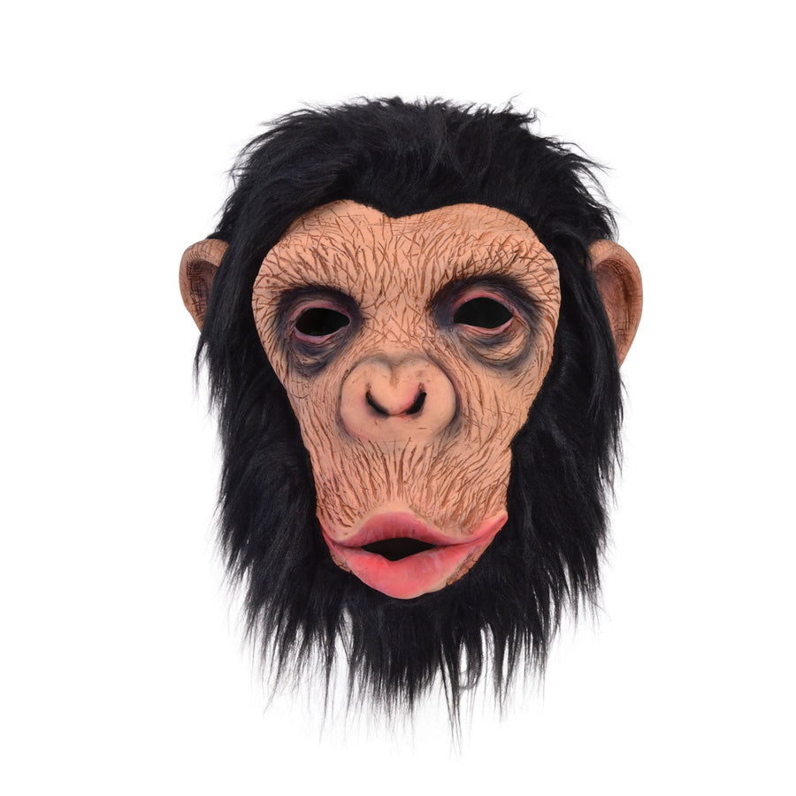 Cheeky Chimp Mask Planet of the Apes Black Hair_1