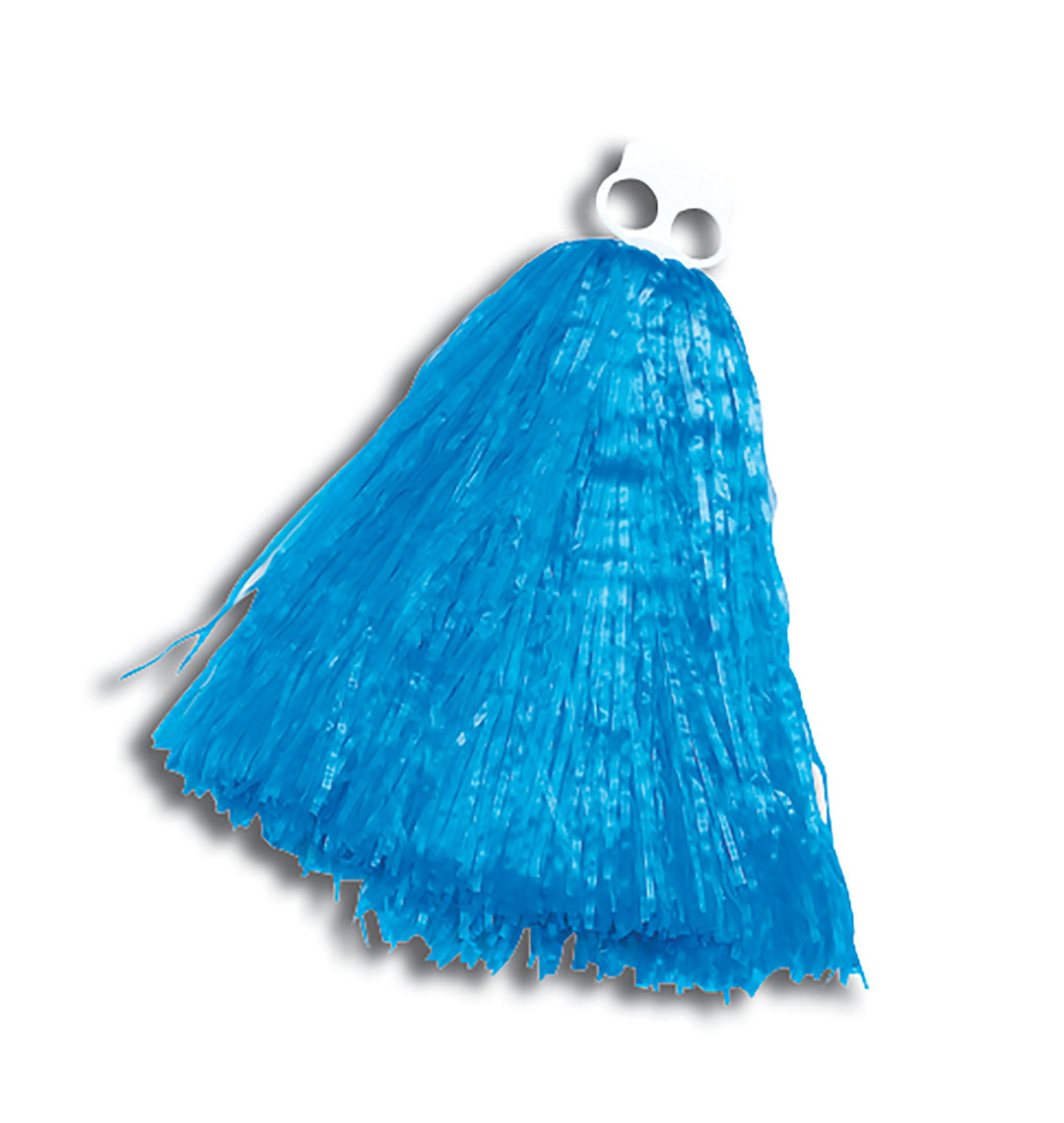 Cheerleader Pom Poms Small Blue Costume Accessory_1
