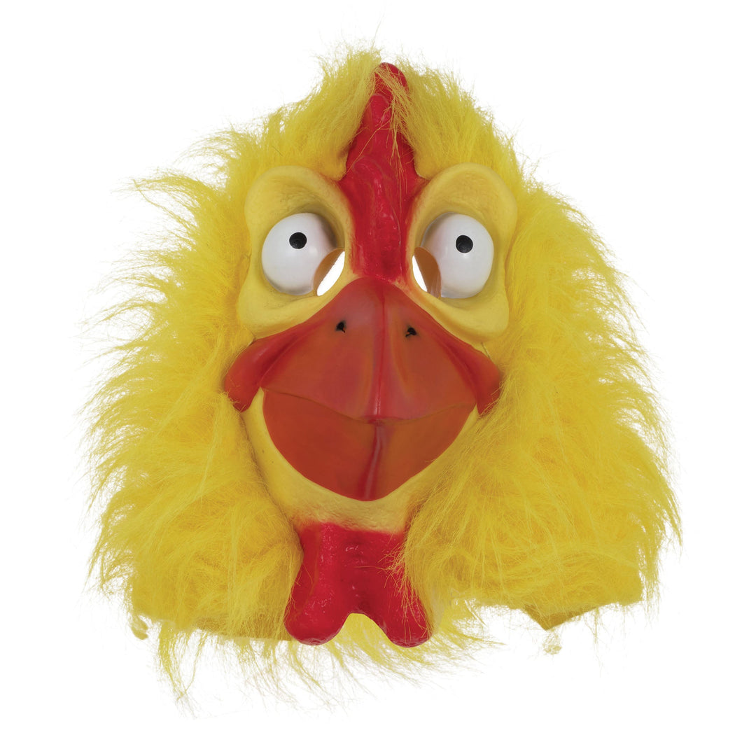 Chicken Yellow Fur Mask_1