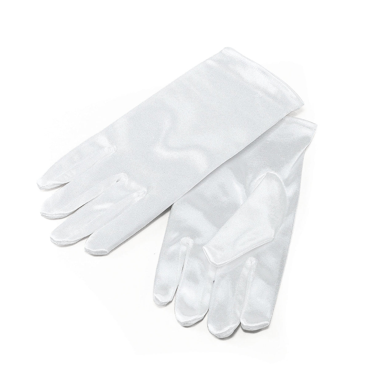 Childs Gloves White Magician Costume Accessory 1