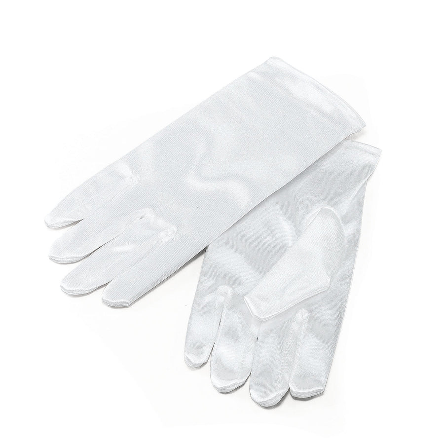 Childs Gloves White Magician  Costume Accessory_1