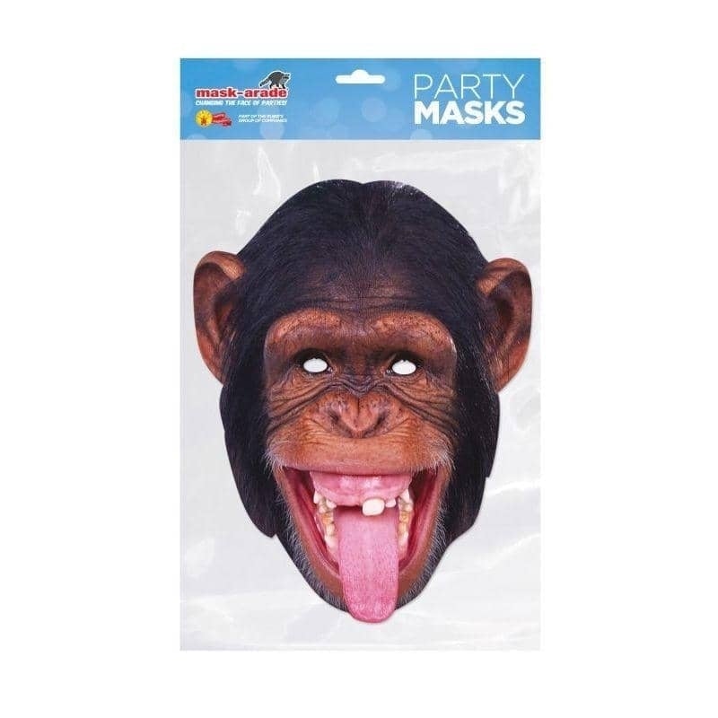 Chimpanzee Animal Face Mask_1