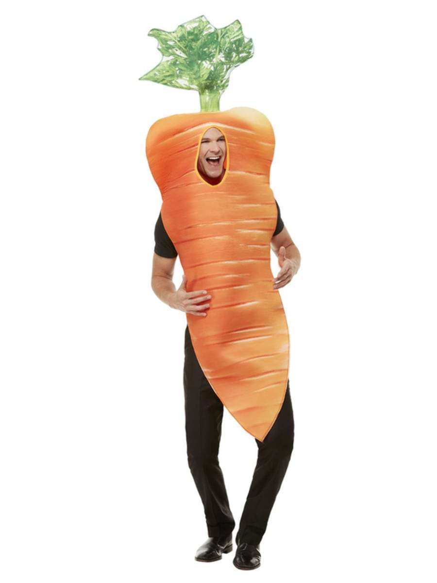 Size Chart Christmas Carrot Costume Adult Orange Tabard