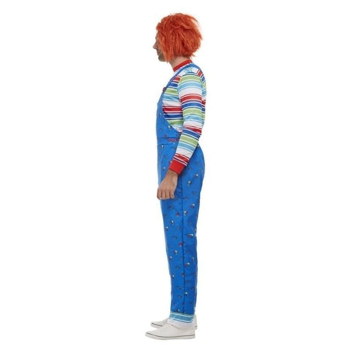 Chucky Costume Mens Blue Dungarees_3