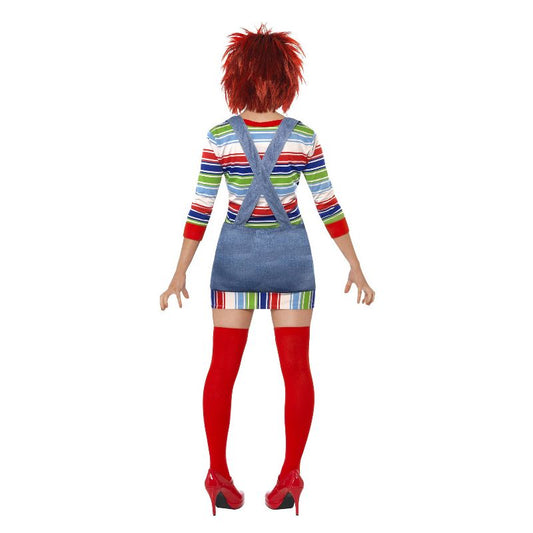 Chucky Ladies Costume Blue Adult 2