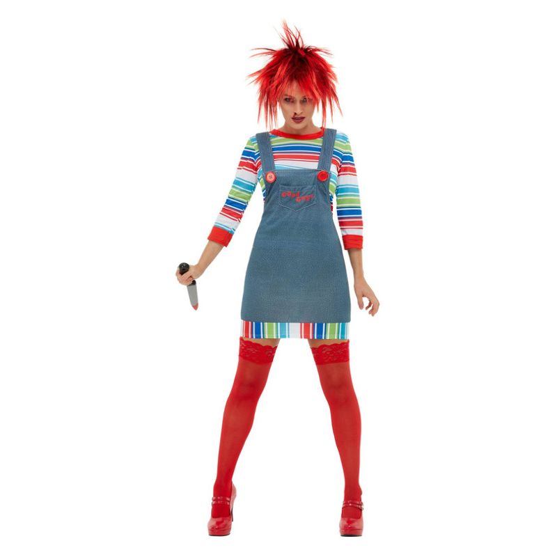Chucky Ladies Costume Blue Adult_1