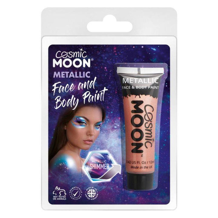 Cosmic Moon Metallic Face & Body Paint Clamshell, 12ml Costume Make Up_15