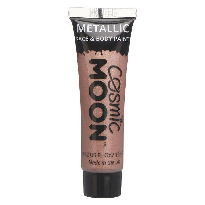 Cosmic Moon Metallic Face & Body Paint Single, 12ml Costume Make Up_15