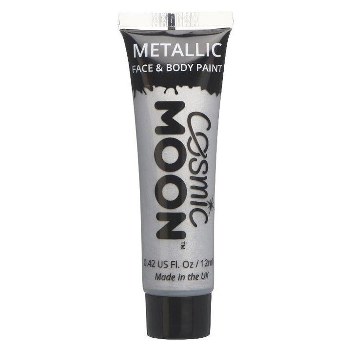 Cosmic Moon Metallic Face & Body Paint Single, 12ml Costume Make Up_16