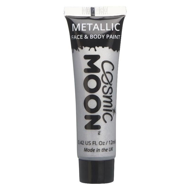 Cosmic Moon Metallic Face & Body Paint Single, 12ml Costume Make Up_8