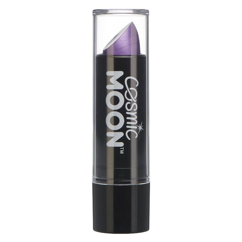 Cosmic Moon Metallic Lipstick Purple 4.2g Adult Costume Make Up 1