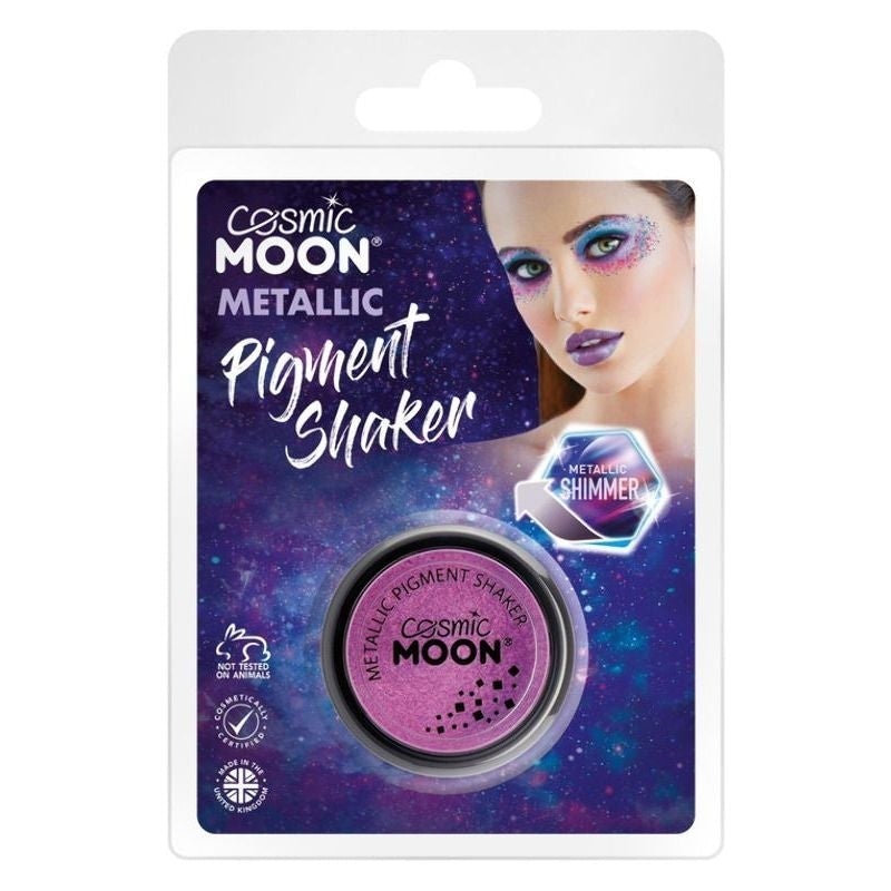Cosmic Moon Metallic Pigment Shaker Clamshell, 5g Costume Make Up_5