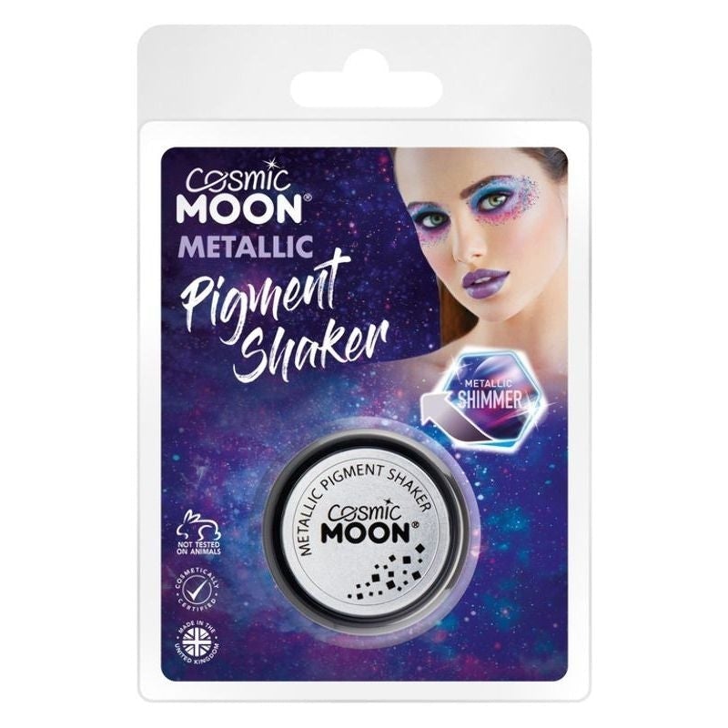 Size Chart Cosmic Moon Metallic Pigment Shaker Clamshell, 5g Costume Make Up