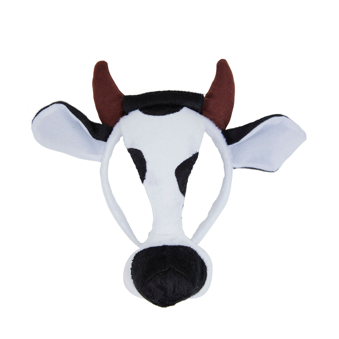 Cow Mask On Headband & Sound Eye Masks Unisex_1