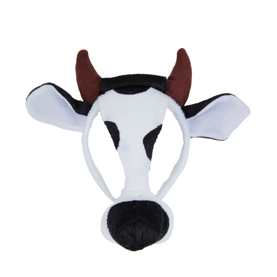 Cow Mask On Headband & Sound Eye Masks Unisex_1