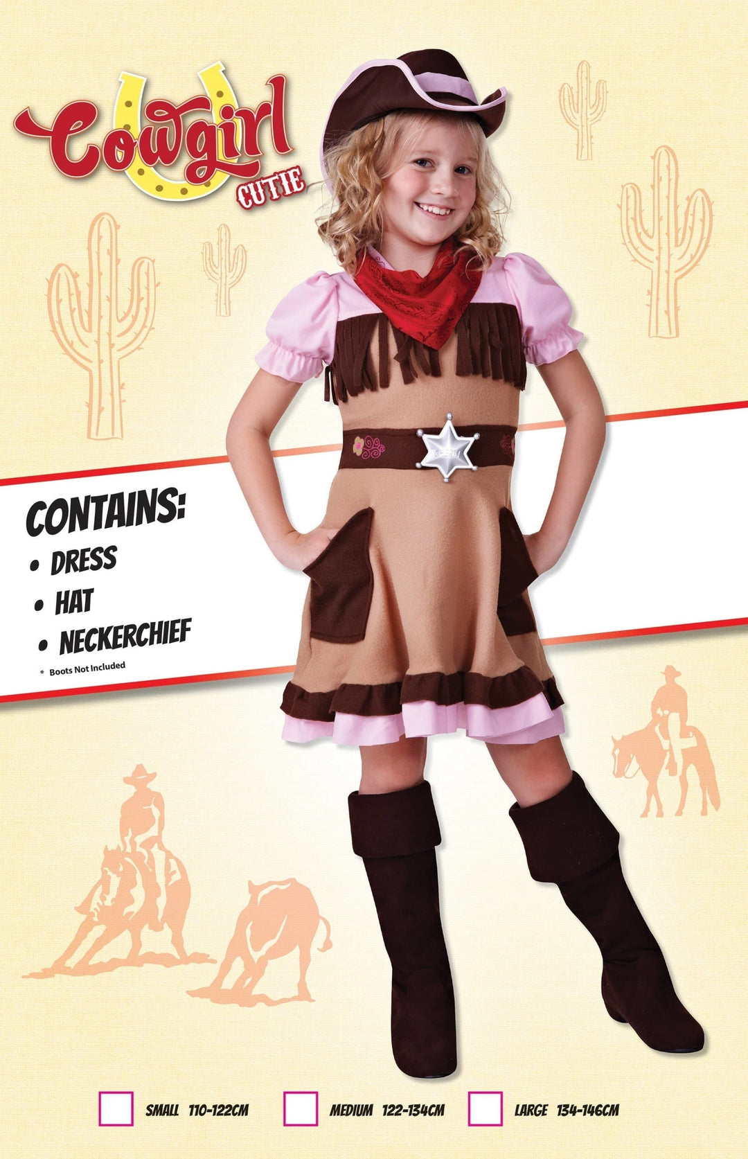 Cowgirl Cutie Childrens Costume_1