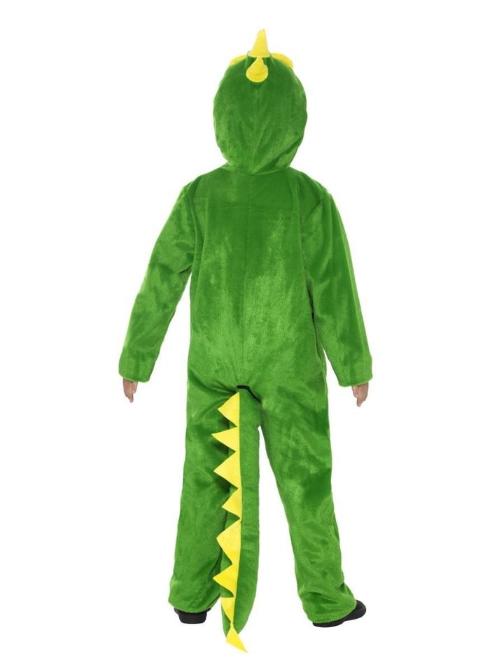 Crocodile Costume Deluxe Kids Hooded Jumpsuit Green_4