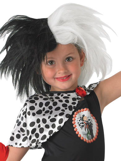 Cruella De Vil Wig for Kids Disney 101 Dalmatians_1