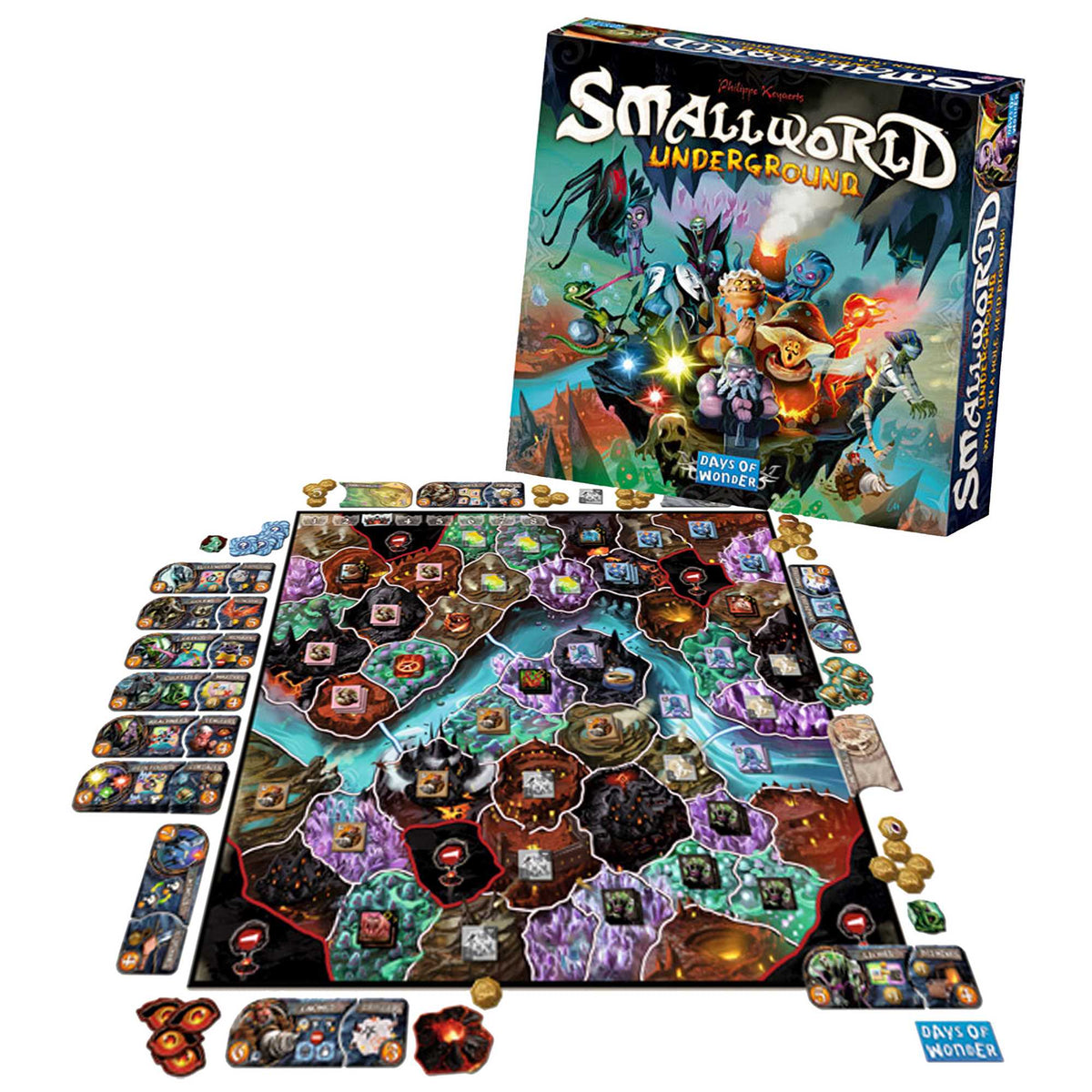 Small World Underground Board Game by Days of Wonder 2
