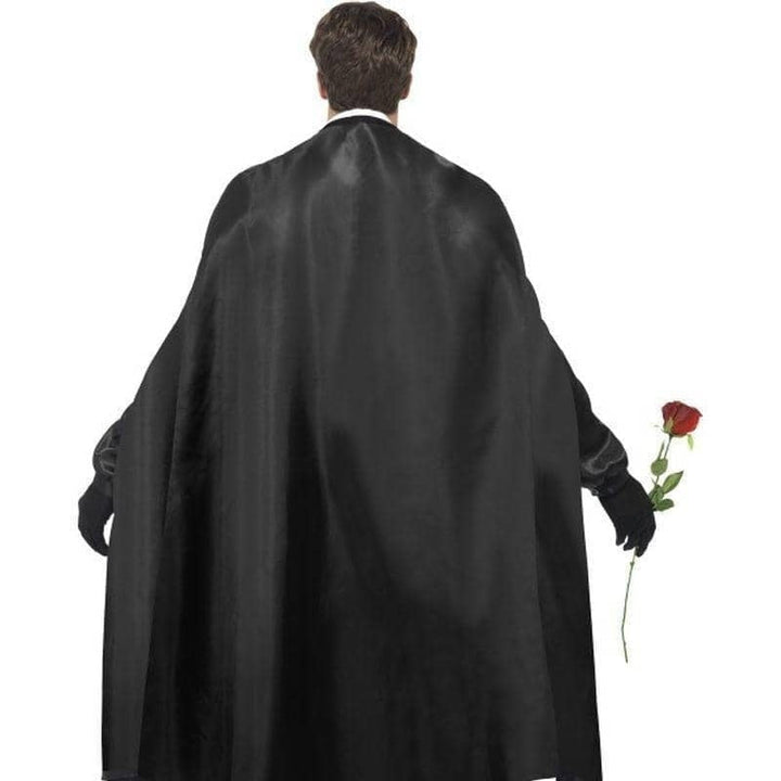 Dark Opera Masquerade Costume Adult Black Red_2
