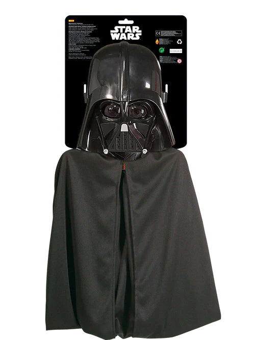 Size Chart Darth Vader Cape Mask Kids Dress Up Costume Set Star Wars