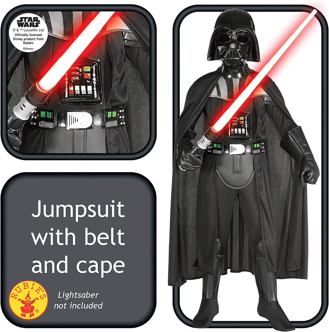 Darth Vader Child Costume and Mask Star Wars_2
