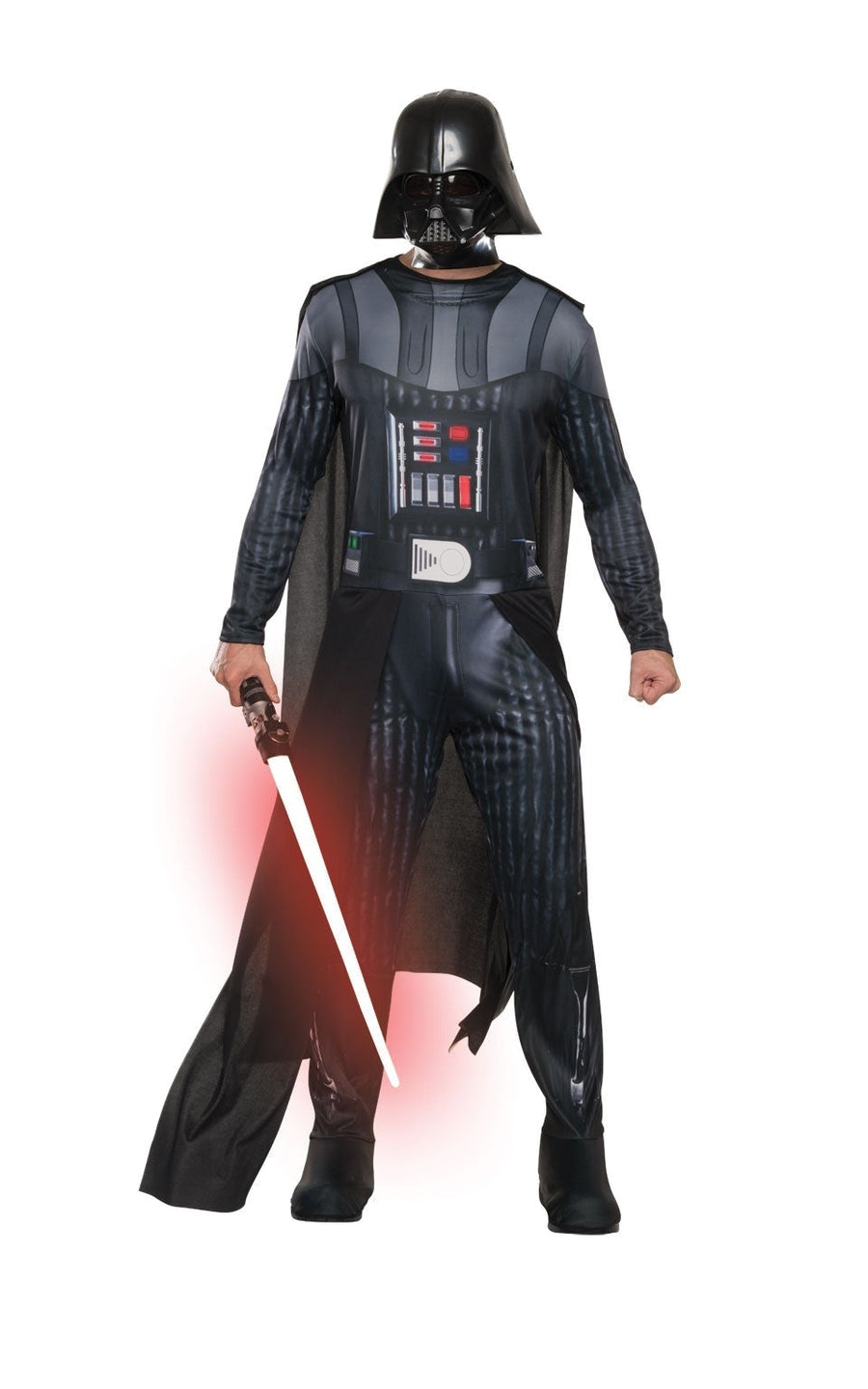Darth Vader Costume Mens Printed Jumpsuit_1