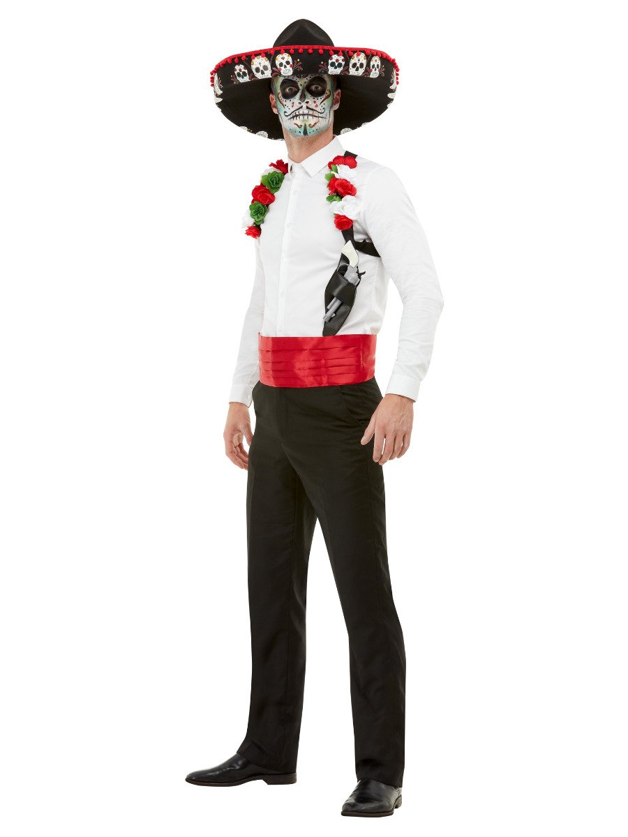 Size Chart Day Of The Dead Kit Adult Red