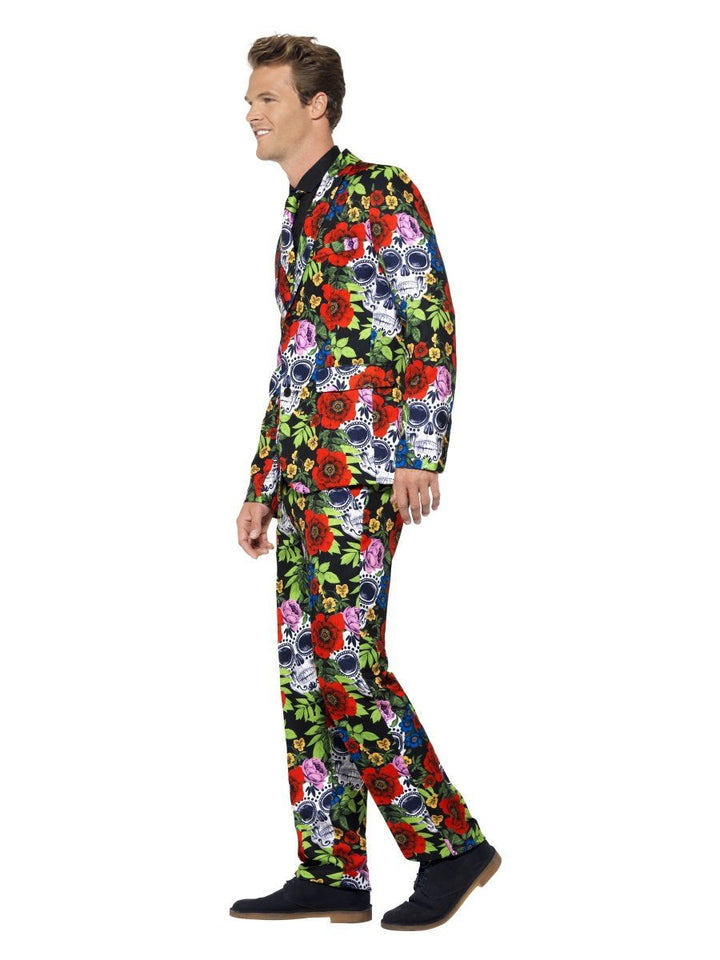 Day Of The Dead Suit Adult Multi Coloured_3