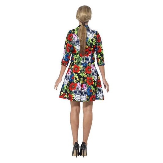 Day of the Dead Suit Multi-Coloured Adult 2