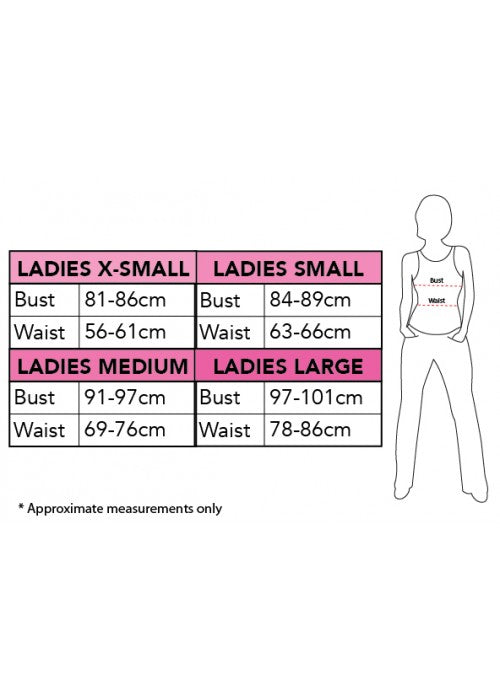 Size Chart Deadpool Costume Secret Wishes Womens