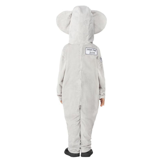 Dear Zoo Deluxe Elephant Costume Child Grey White 2