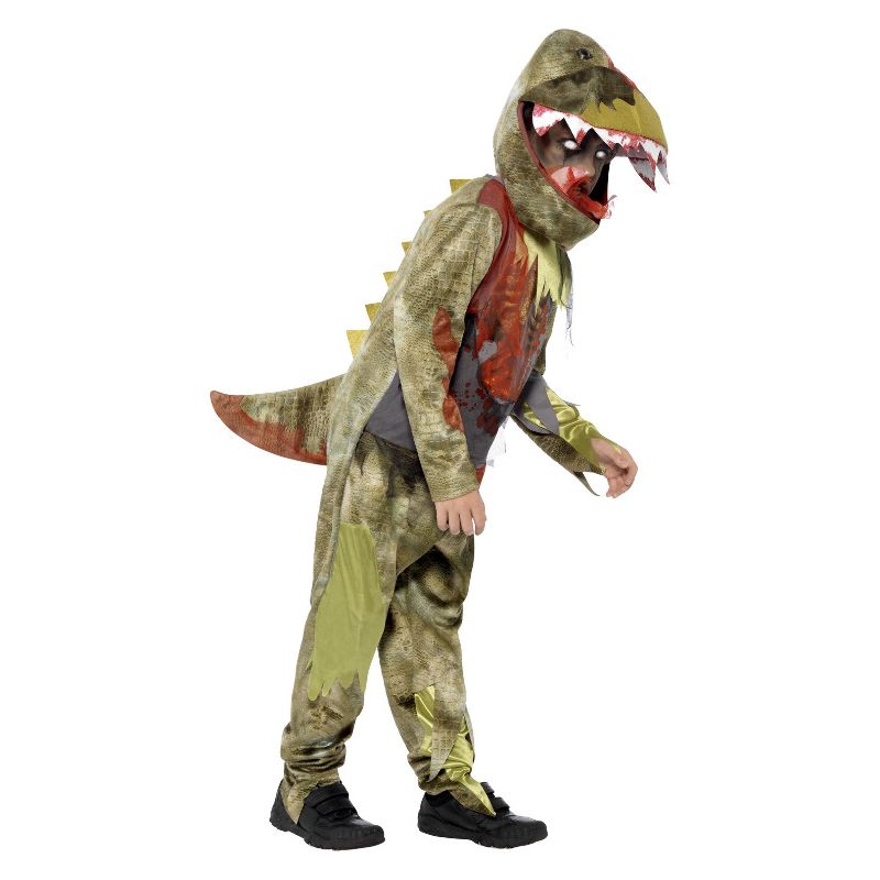 Deathly Dinosaur Costume Child Zombie_1