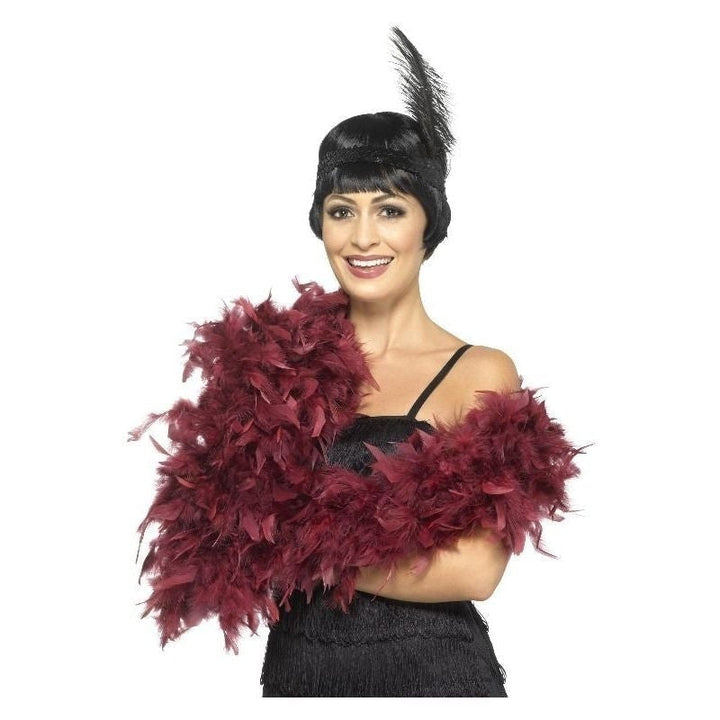 Size Chart Deluxe Boa Burgundy 180cm Long