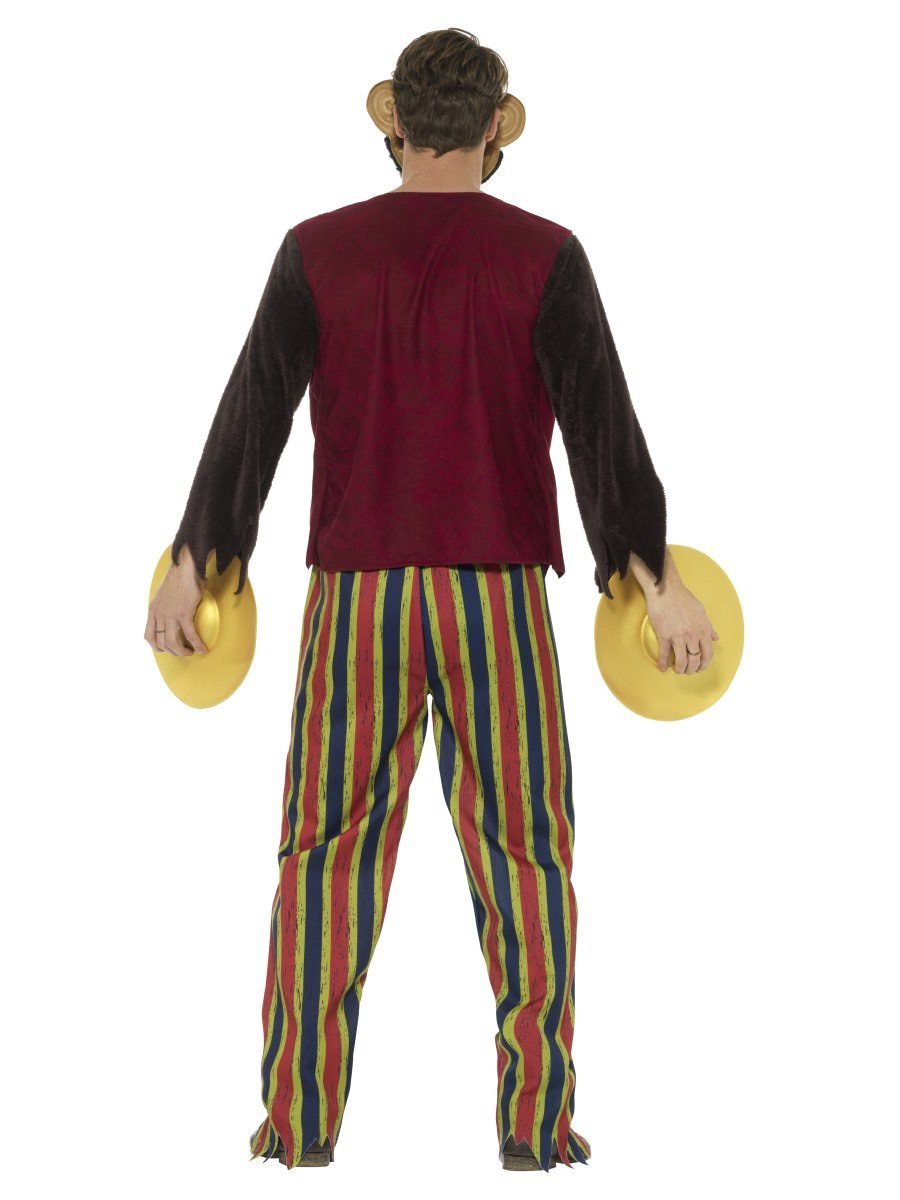 Deluxe Clapping Monkey Toy Costume Adult Multi Coloured_4